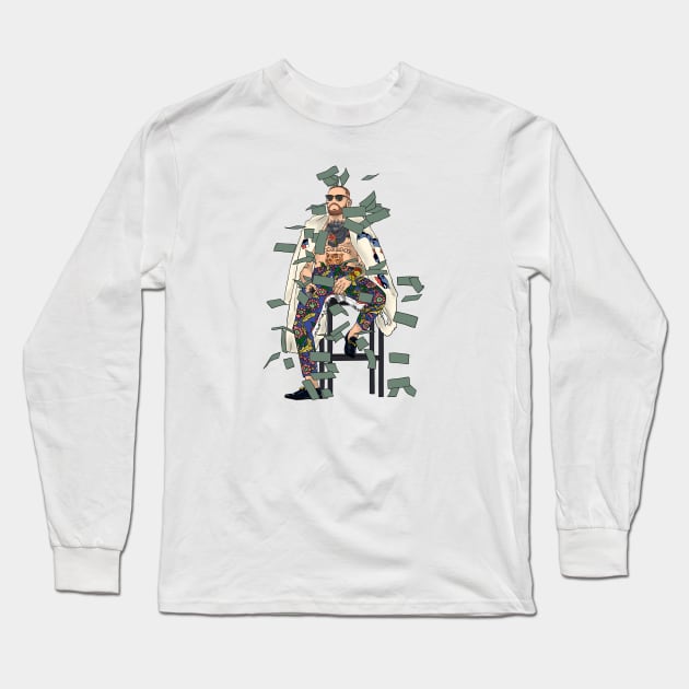 Conor Mcgregor Long Sleeve T-Shirt by SickSticksCo